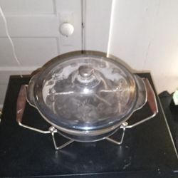 Fire King Glass Serving Bowl 