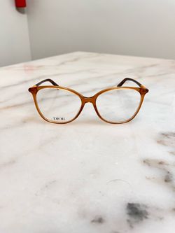 Dior Eyeglasses Frames Amber Tortoise
