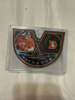 John Elway 1/25!!! Panini Obsidian Vitreous Insert Denver Broncos NFL Football