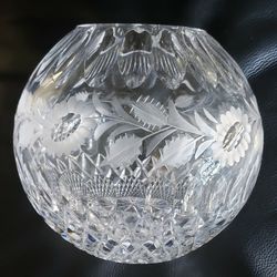 FLOWER VASE CRYSTAL