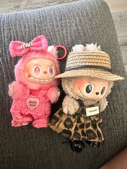 Designer Plush Dolls Set of Two