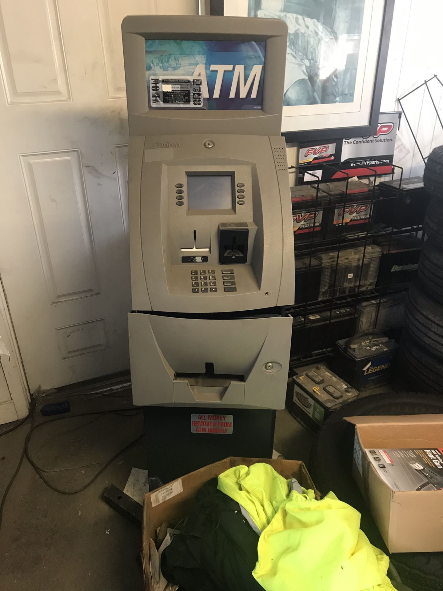 ATM money machine