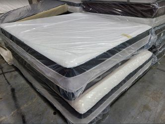 Same day delivery 15 inches thick queen pillowtop mattress box special 2pcs