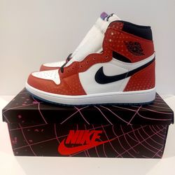 Nike Air Jordan 1 Retro High Spider-man Origin Story size 11