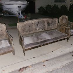 Free Antique Sofa And Chairs