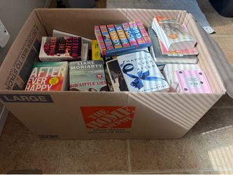 Huge Box of Like-new mix of books
