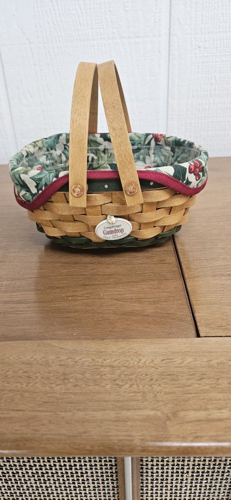 Longaberger 2004 Gumdrop Tree Trimming Basket
