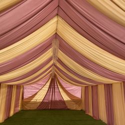 Decoración De Carpas Con Cortinas 