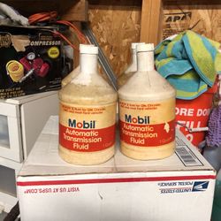  3 Antique Transmissions Fluid Botles