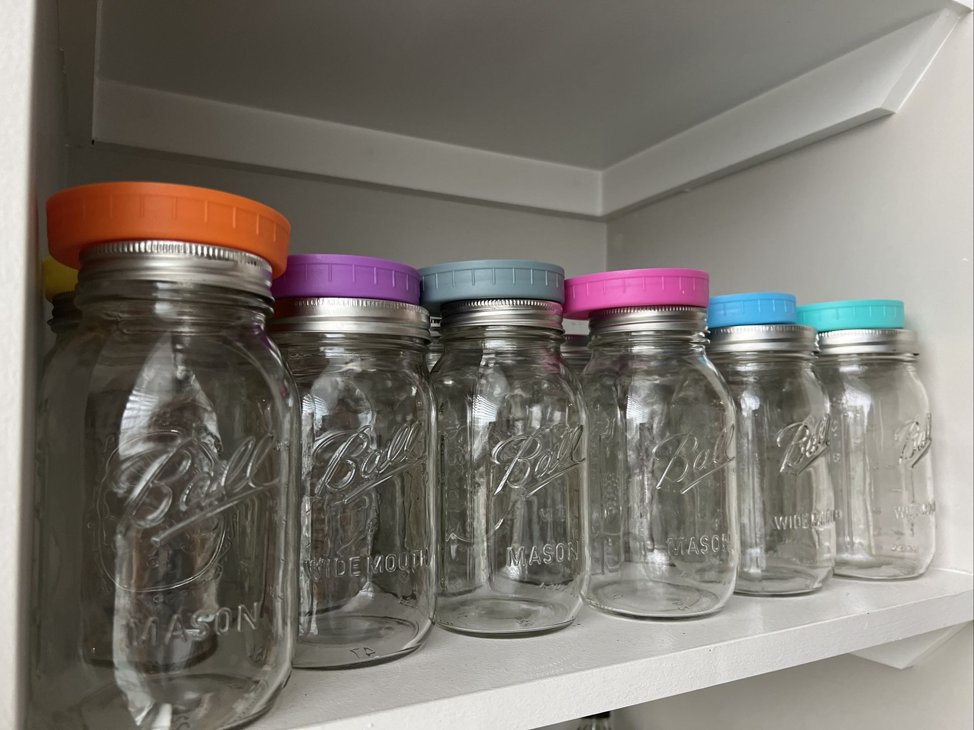 22 Almost New Ball Mason Jars - Offer Your Best Price!