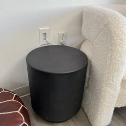 Black End Table 