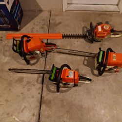 Stihl Hedger And Chainsaws