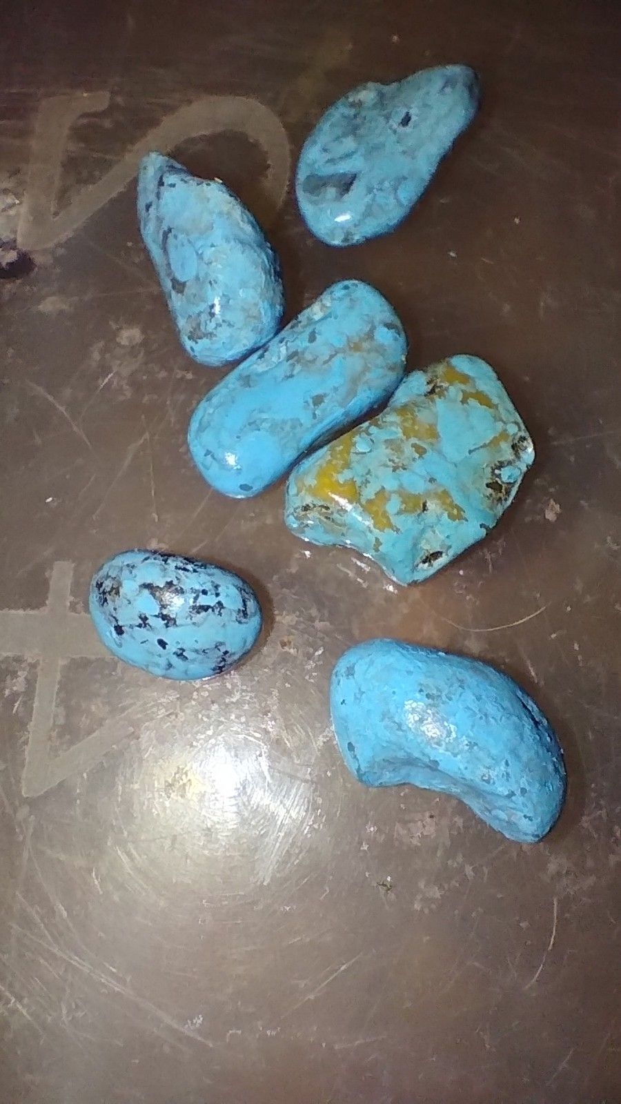 Authentic High Quality Okie Sky Blue Spiderweb Turquoise