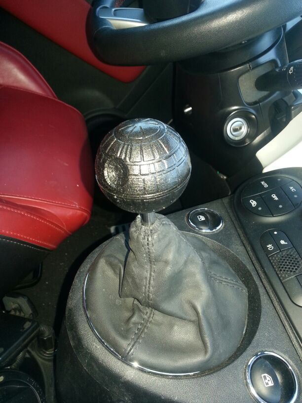 Death Star shift knob