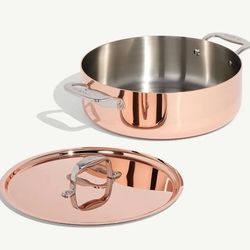 Copper Rondeau Pan - 11”