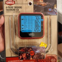 Expert Grill 4-probe Smoking thermometer 