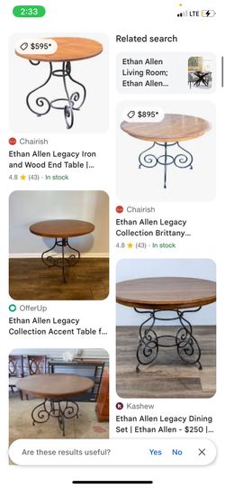 Vintage Ethan Allen table