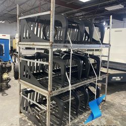 New, 72" Heavy Duty 2 Cylinder Rock Grapple Bucket For Skid Steer Loader