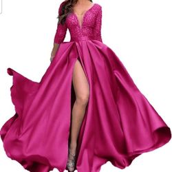 Pink Dress Elegant NEW SIZE 10