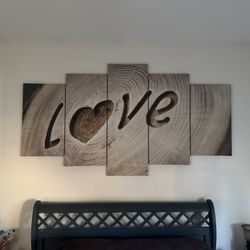 Love Canvas Wall Art 