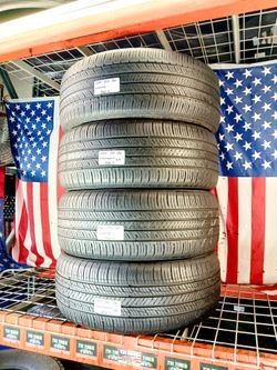 ✅ 255/50R20 KUMHO CROUGEN A/S ALL SEASON GRAND TOURING CITY HIGHWAY TRACTION COMFORT 255 50 20 USED TIRES SET