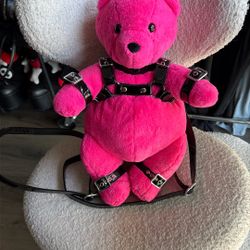 Tormented Teddy Backpack purse 