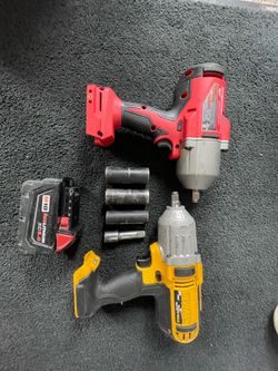 DEWALT and MILWAUKEE