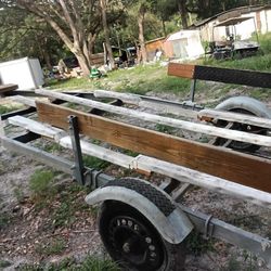 19' Aluminum Tilt Boat Trailer 