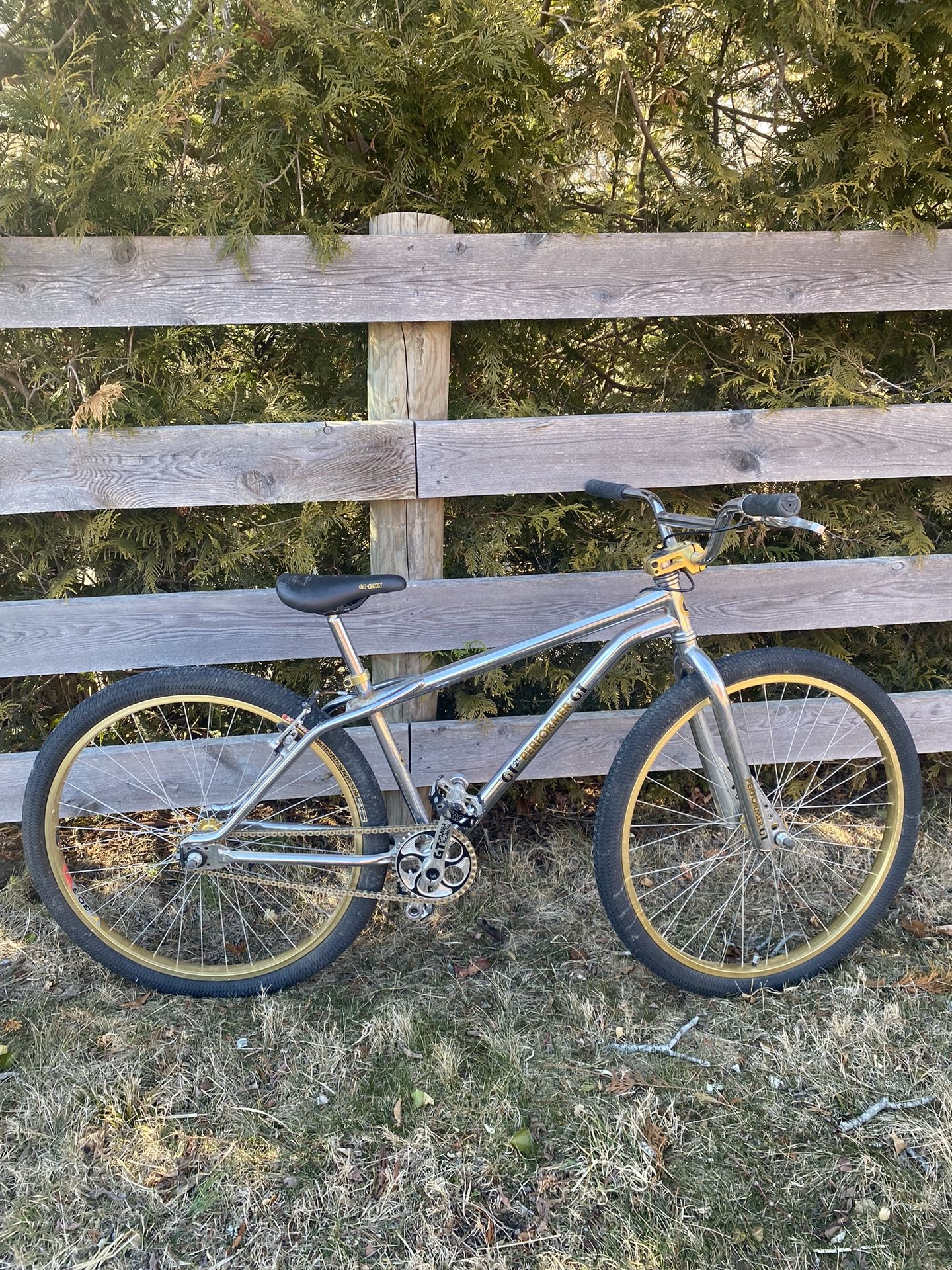 Gt 26 Performer Chrome BMX Bike