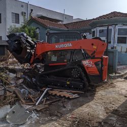 Concrete asphalt breaking demolition