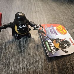 New Keychain Star Wars Darth Tater Vader Playskool Galactic Heroes Backpack Figure