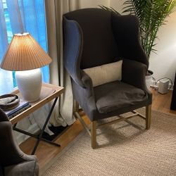 Pair of classic Restoration Hardware armchairs