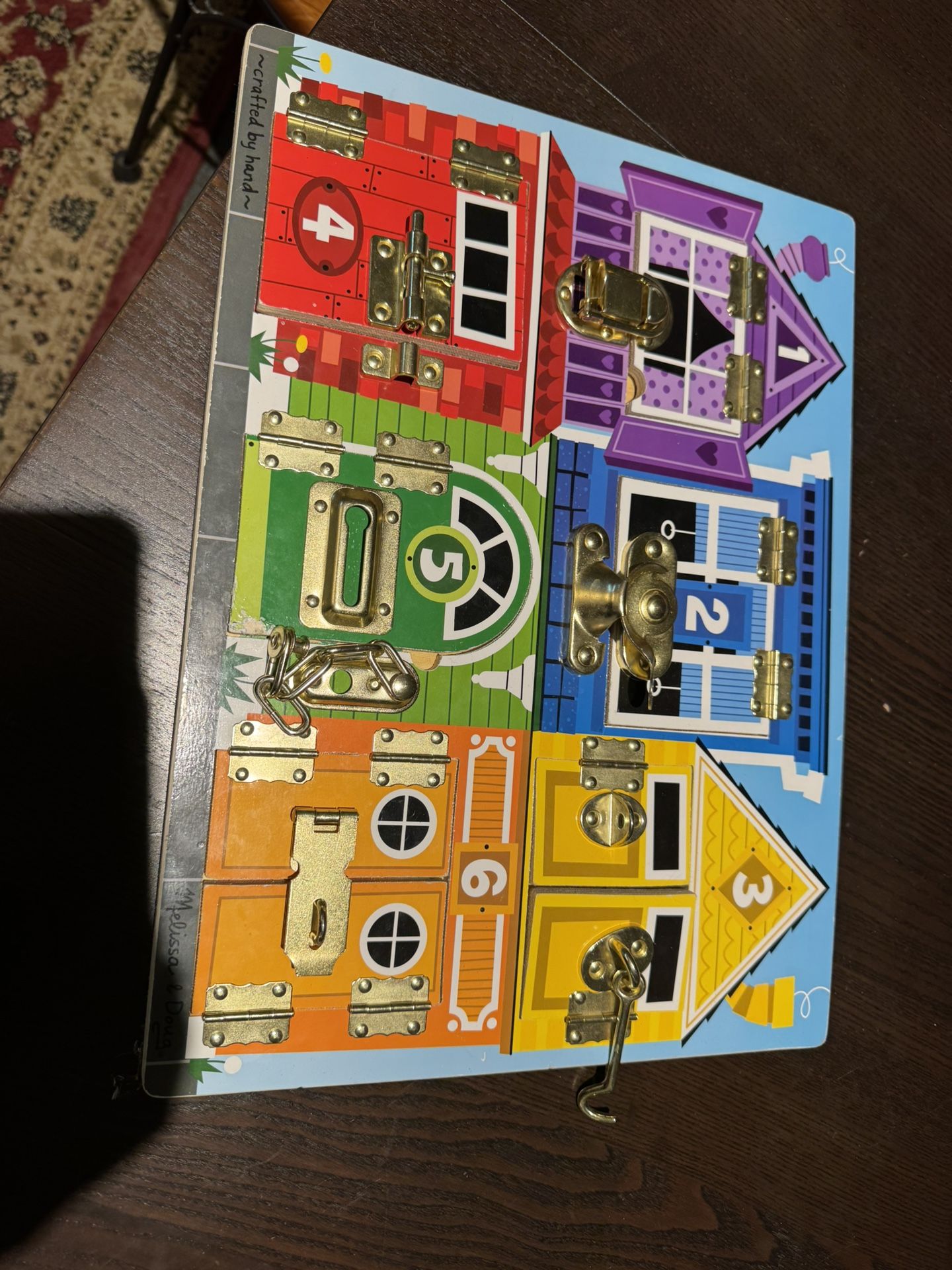 Melissa & Doug Latch board