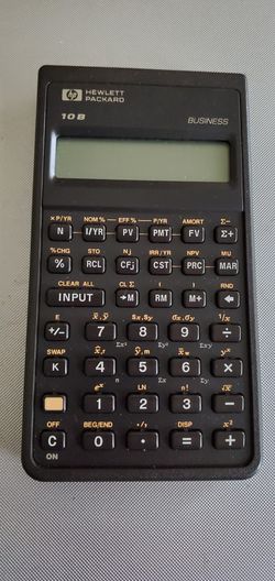 HP 10B Business Calculator