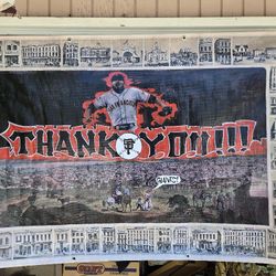 San Francisco Giants Thank You Banner 