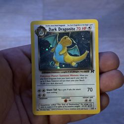Pokemon Dark Dragonite With A Swirl 