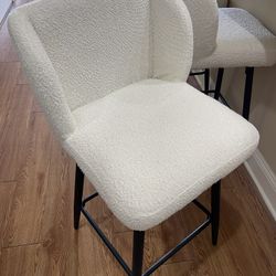 Boucle Bar Stools