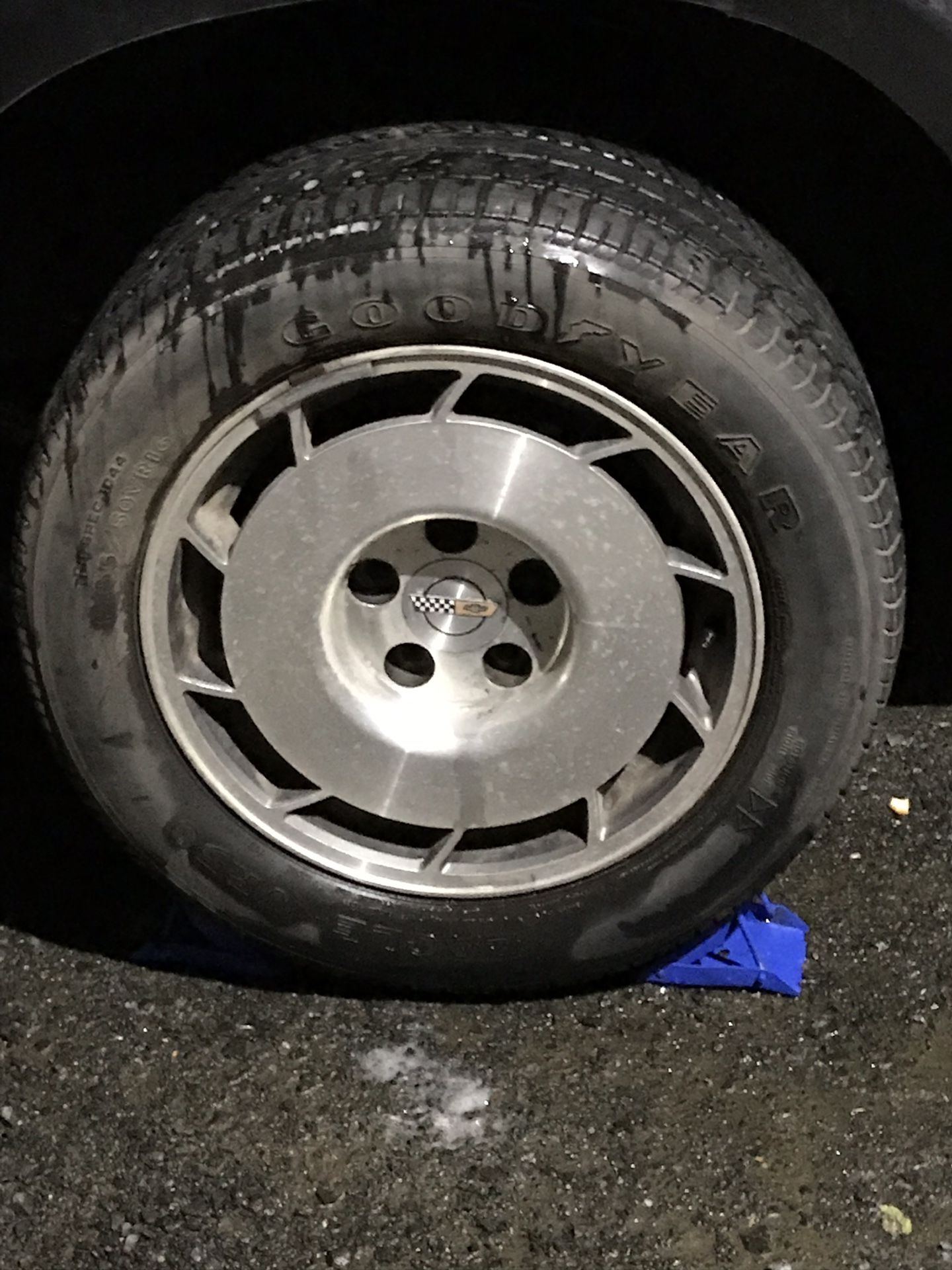 Corvette salad shooter wheels