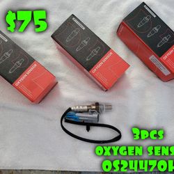 OXYGEN SENSORS 3 PIECE- NEW