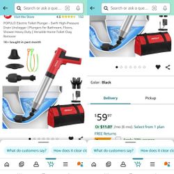 POPULO ELECTRIC PLUNGER