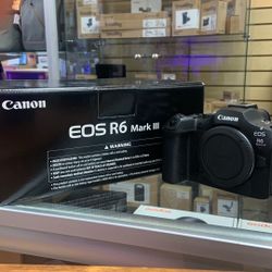Canon R6 III Open Box 