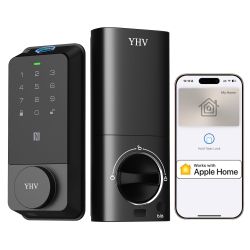 L600 Smart Door Lock Apple Home Fingerprint Keyless Entry Deadbolt WiFi