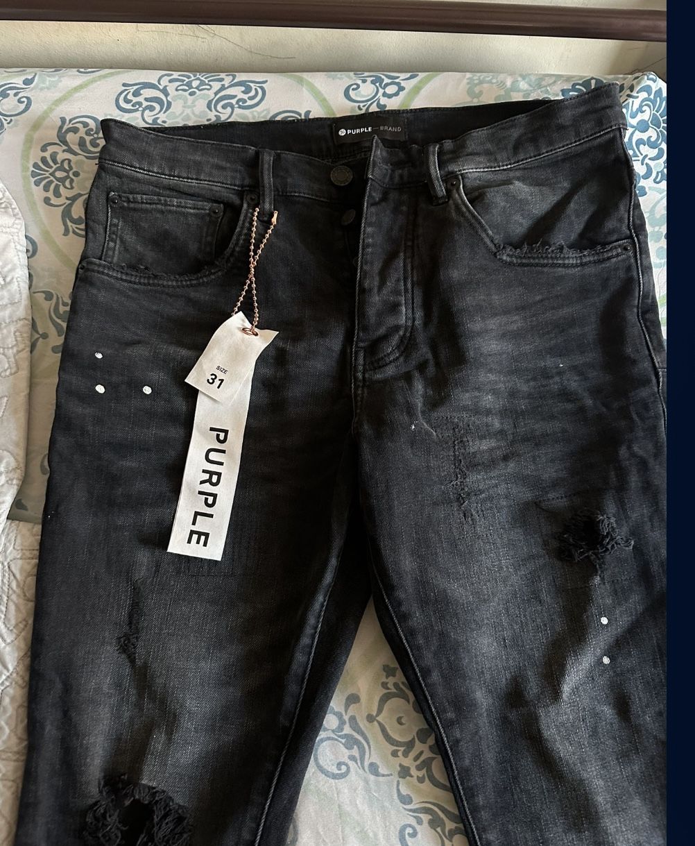 Purple Jeans (Size 31)