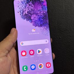 Galaxy S20+ 5G Verizon unlocked for any carrier has lcd burn