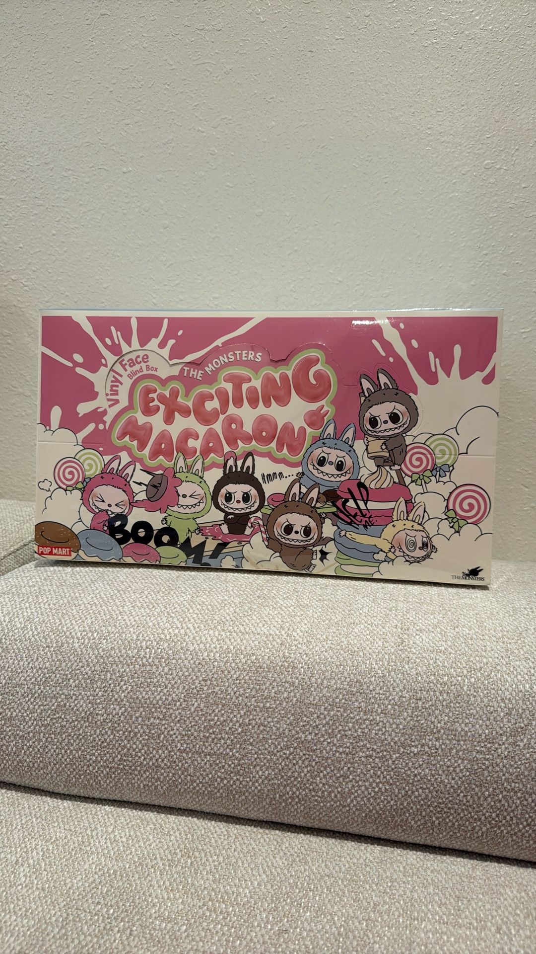 Labubu The Monsters Exciting Macaron Vinyl Face Whole Set