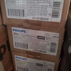Case Of Philips Bulbs New 54T5 841 