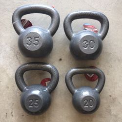 Weider Kettlebells 20, 25, 30, 35 - $2/LB *READ DESCRIPTION FOR PRICING*
