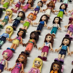 Lot Of 88 Lego Friends Minifigures