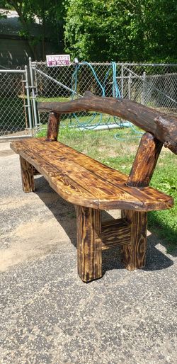 Hand Crafted Bench Very Strong N Sturdy