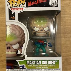 Mars Attacks! Funk Pop Martian Soldier #1877